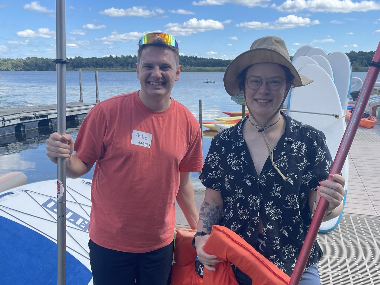 Madison Pride Paddle Participants