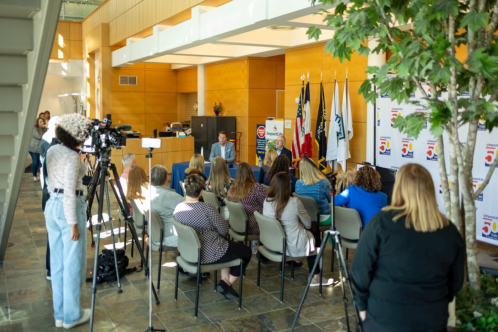 Photos from Velico news conference, Oct. 1, 2024